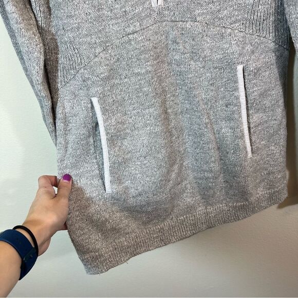 Lululemon Summit Stride Sweater Heathered Core Ultra Light Grey Women’s Medium - Picture 5 of 12